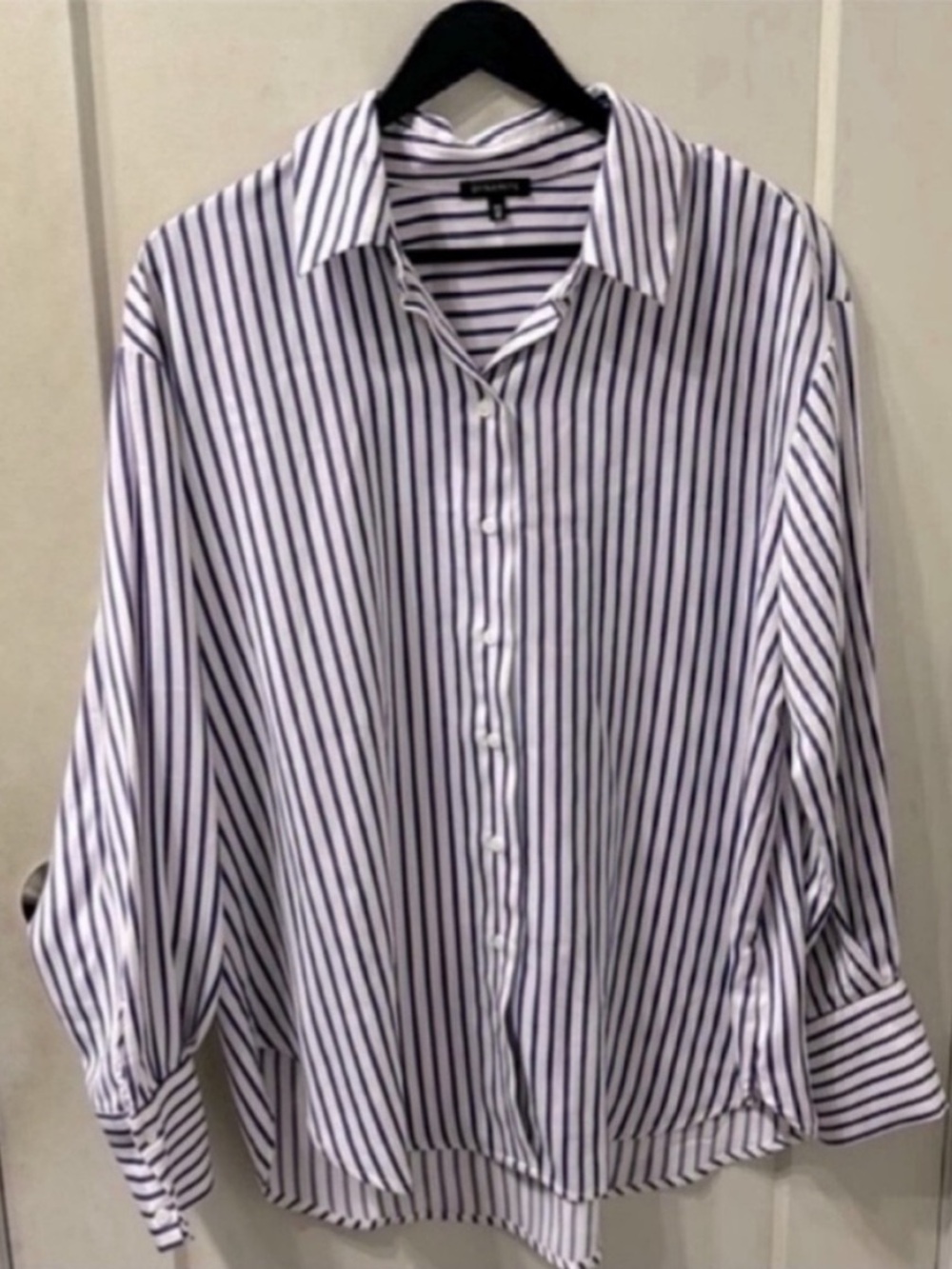 Dynamite Striped Button Up